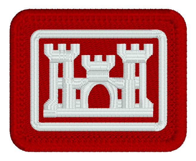 USACE Patch - Sewn/Tactical